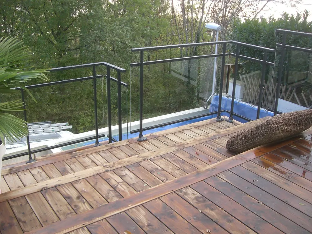 Terrasse en Douglas